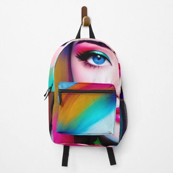 Item preview, Rainbow-haired Abstract Fairy designed and sold by masabo.