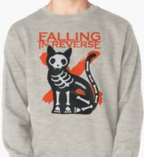 Rückwärts fallen - Skeleton Cat Sweatshirt