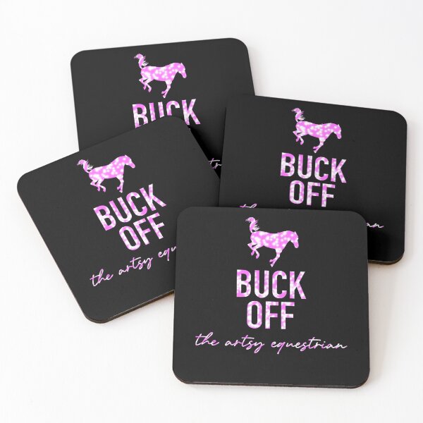 Item preview, Buck off pink designed and sold by theartsyeq.