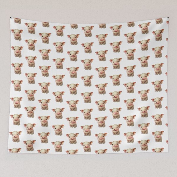 Item preview, Baby Pig Nursery-Pig Baby-Farm Animal Nursery-Pig Nursery-Baby Farm Animal designed and sold by Fine-Spot.