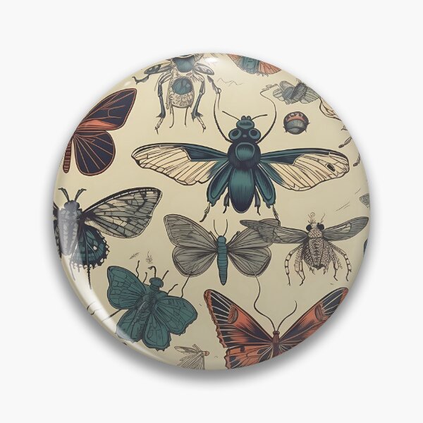 Item preview, Pattern, Insects designed and sold by MTJ-Mushrooms.