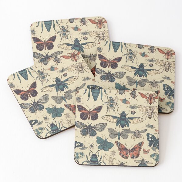 Item preview, Pattern, Insects designed and sold by MTJ-Mushrooms.
