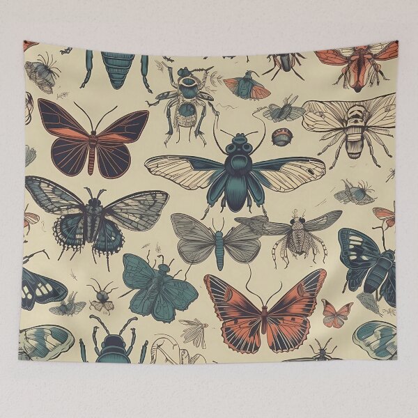 Item preview, Pattern, Insects designed and sold by MTJ-Mushrooms.