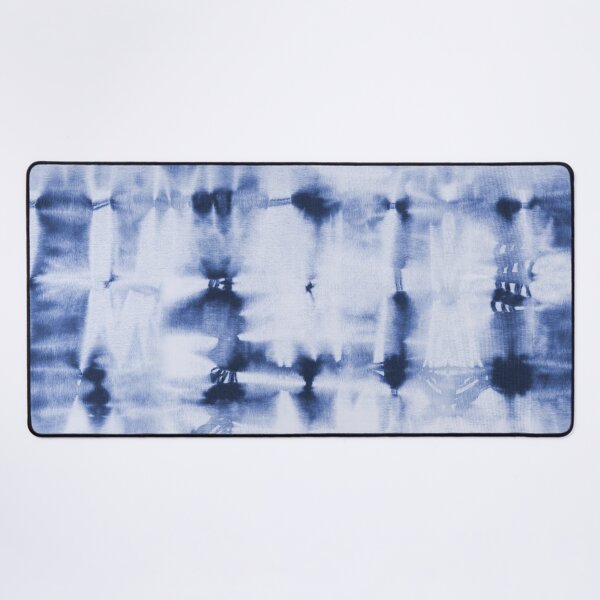 Item preview, Indigo blue shibori texture designed and sold by marufemia.