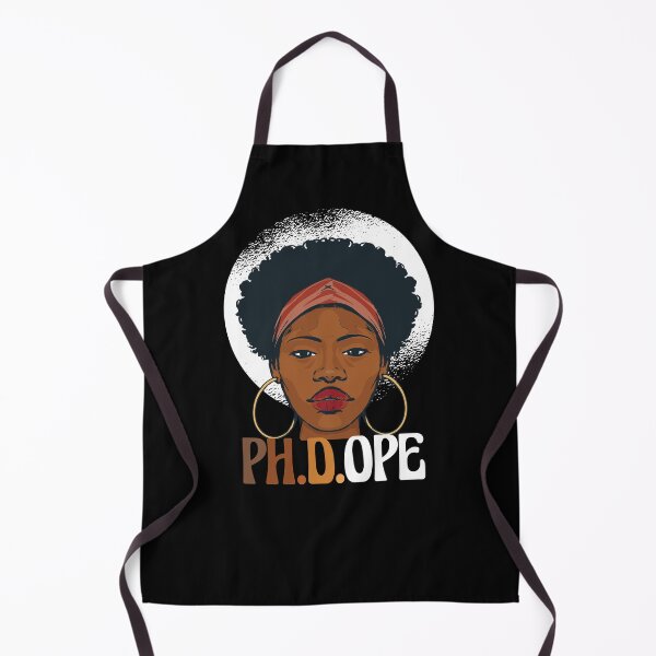 Item preview, PH.D.OPE Doctorate PhD Student Graduation Black Afro Girl designed and sold by MrEddie10.