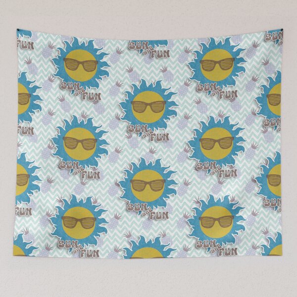 Item preview, Sun and Fun - Blue designed and sold by BuBuchi.