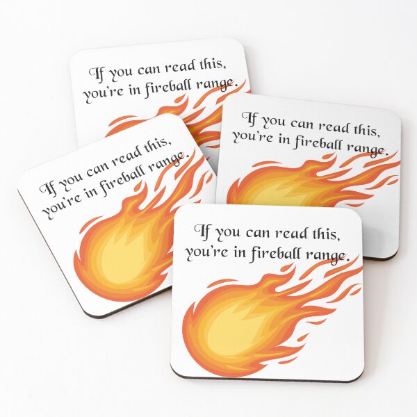 Item preview, Fireball Range Black Text designed and sold by bocochocolina.