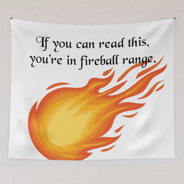 Item preview, Fireball Range Black Text designed and sold by bocochocolina.