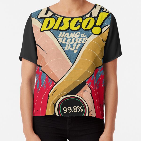Burn Down the Disco Chiffon Top