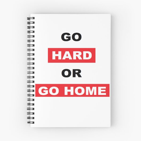 Item preview, STYLE T-SHIRT GO HARD OR GO HOME designed and sold by Fernando José  Siqueira.