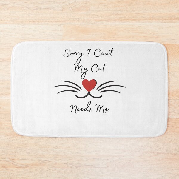 Item preview, Sorry I Can't My Cat Needs Me  designed and sold by Stickers  Designer.