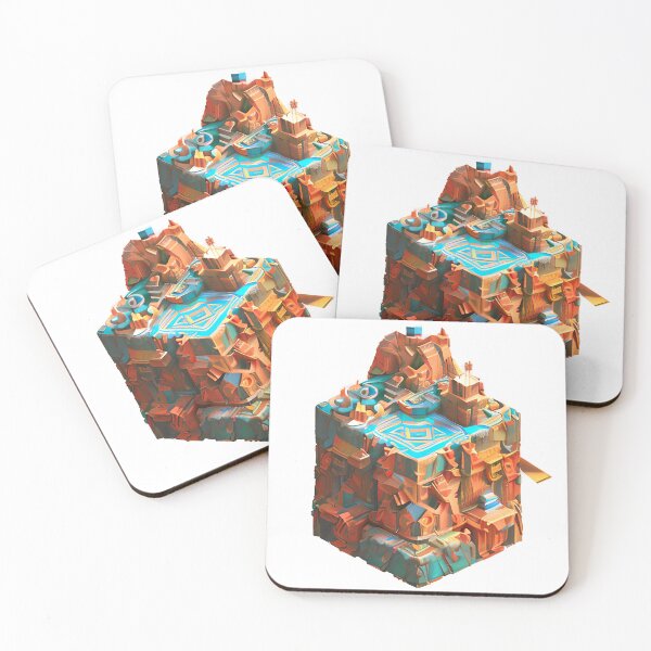 Item preview, Isometric Magical Cube World designed and sold by Chubuter.