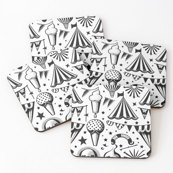 Item preview, Pattern, Circus Theme designed and sold by MTJ-Mushrooms.