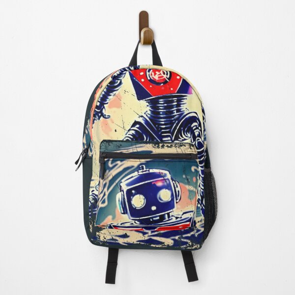 Item preview, Retro Robot, used look and old school, scifi designed and sold by Time4Space.