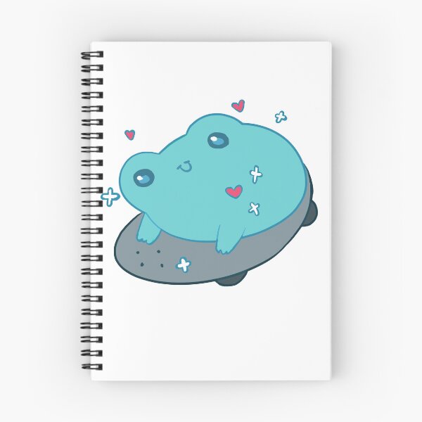 Item preview, Blue Frog on Skateboard  designed and sold by Frogtastica.
