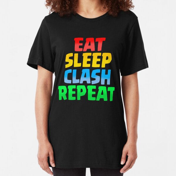 eat sleep clash shirt