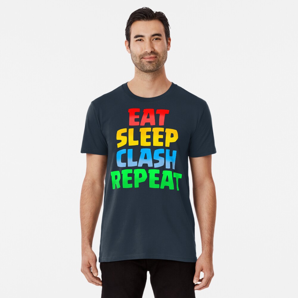 eat sleep clash shirt