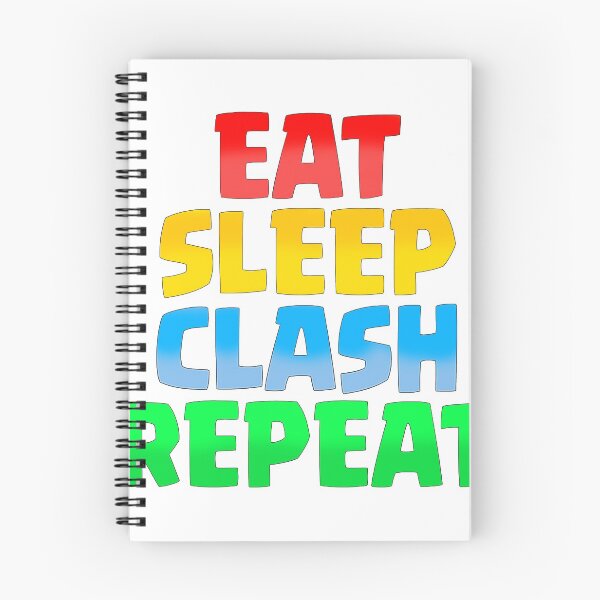 Item preview, Eat Sleep Clash Repeat CoC designed and sold by John De Mol.