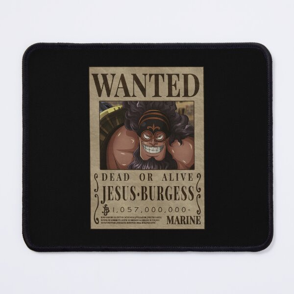 Item preview, One Piece Jesus Burgess Bounty Poster Anime Wanted designed and sold by One Piece Bounty Poster.