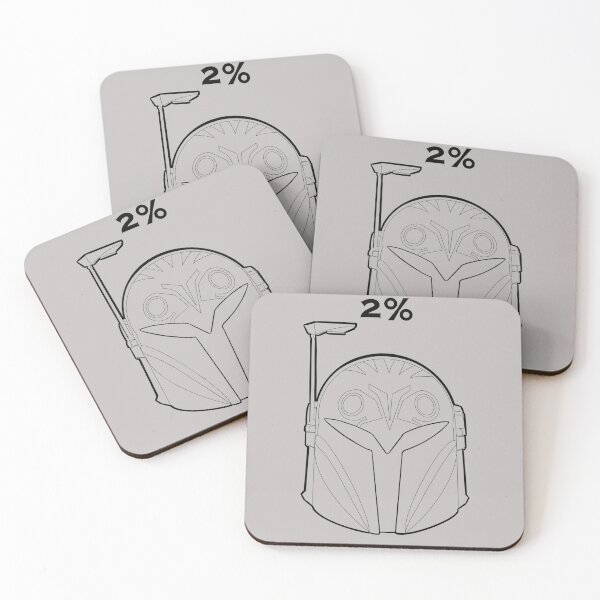 Item preview, Bo Katan 2% Black and white designed and sold by Sommerman1.