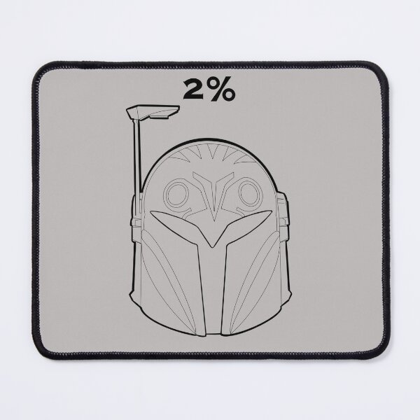 Item preview, Bo Katan 2% Black and white designed and sold by Sommerman1.