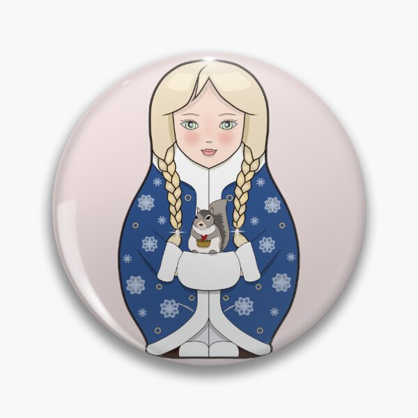 Item preview, Nesting Doll Snegurochka Ice Princess II designed and sold by ViewerEqualsPhoton.