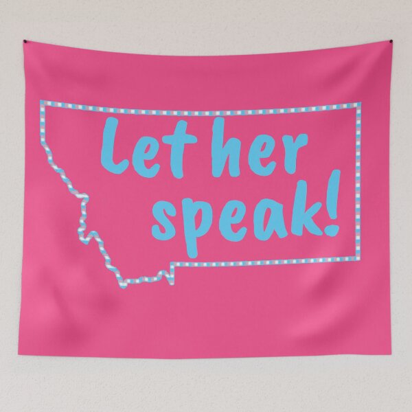 Item preview, Montana, Let Her Speak designed and sold by Beverly Timm.