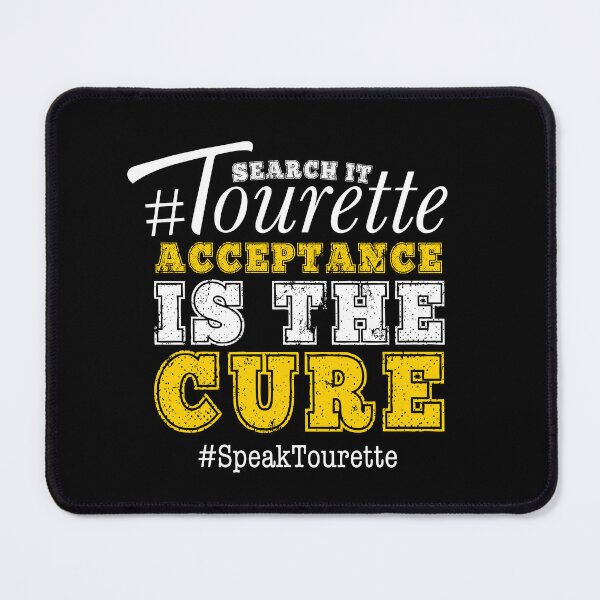 Item preview, #Tourette - Acceptance Is The Cure, Tourette Syndrome Awareness , Tourettes designed and sold by MJDezigns.