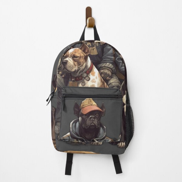 Item preview, portrait of dogs with big clothes designed and sold by BladiWear.