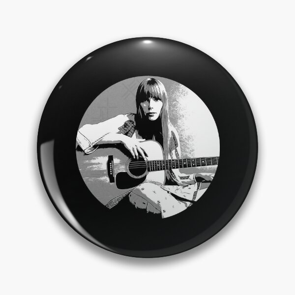 Item preview, Joni Mitchell Canadian singer-songwriter art designed and sold by VintageShopGa.