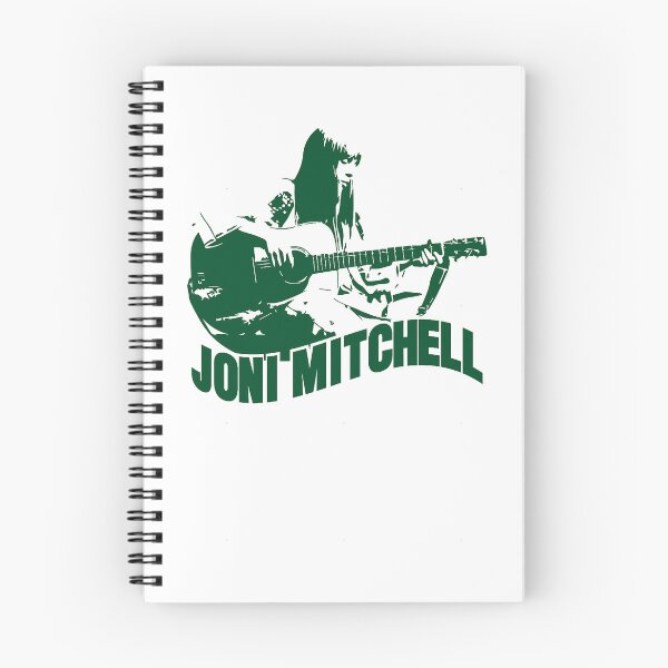Item preview, Joni Mitchell Canadian-American singer green art designed and sold by VintageShopGa.
