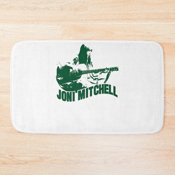 Item preview, Joni Mitchell Canadian-American singer green art designed and sold by VintageShopGa.