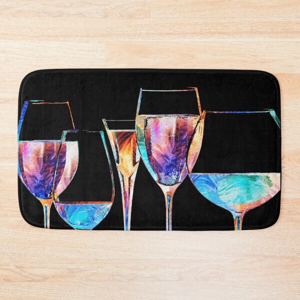 Artikelvorschau, Weinprobe Weinglaskunst entworfen und verkauft von Sharon Cummings Art.