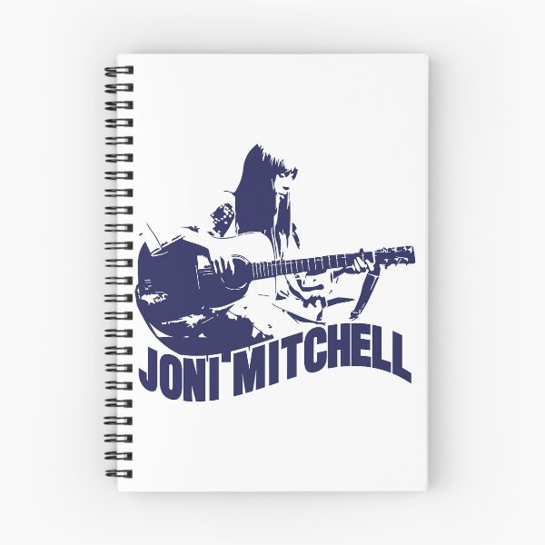 Item preview, Joni Mitchell Canadian-American singer-songwriter red art designed and sold by VintageShopGa.