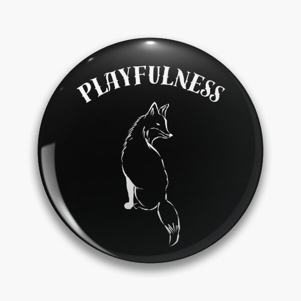 Artikelvorschau, Coyote Spirit Animal - Verspieltheit entworfen und verkauft von QuotableCulture.
