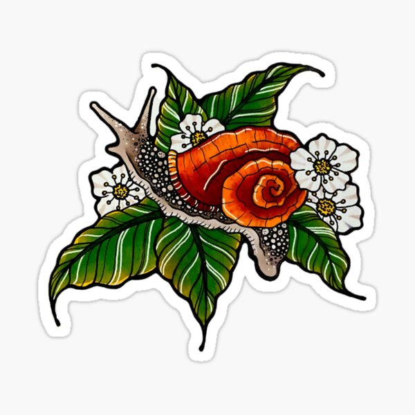 60 Snail Tattoo Designs For Men  Cool Slithering Ink Ideas