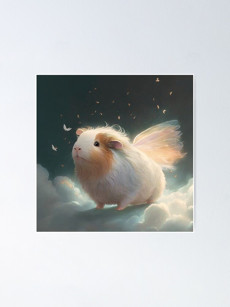 Guinea pig baby in studio available as Framed Prints, Photos, Wall