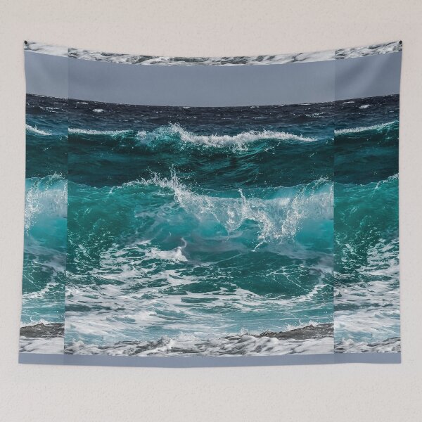 Item preview, Blue Ocean Wave designed and sold by Shenuka93.
