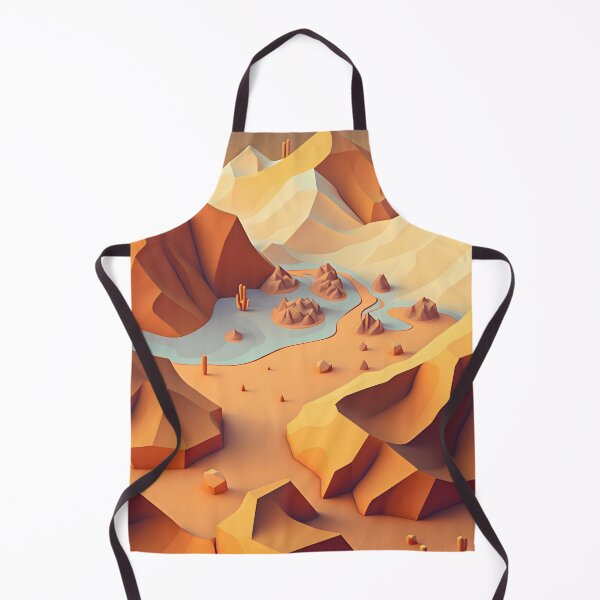 Item preview, Geometric desert landscape designed and sold by NavyPanda.