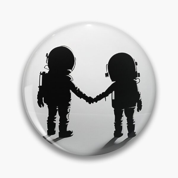 Item preview, Starlit Romance: Astronauts' Enchanted Moment designed and sold by RandomForestBot.
