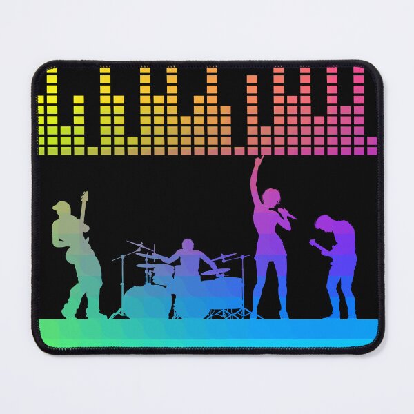 Item preview, Rock Band Silhouette designed and sold by ramazis.
