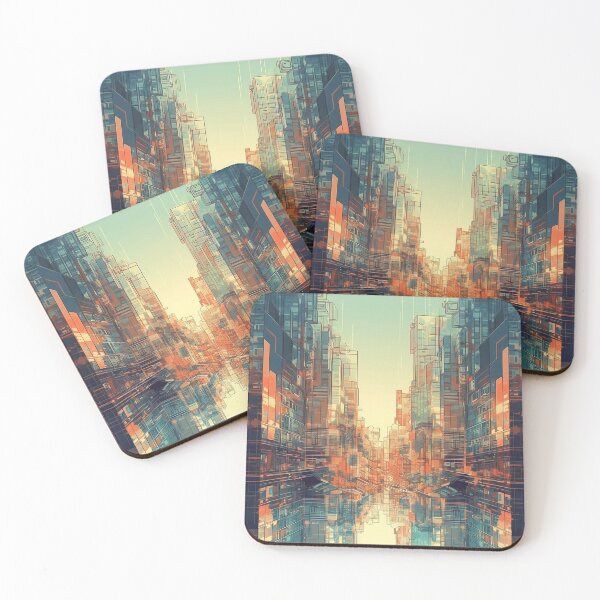 Item preview, Glass City designed and sold by AnimeGearHub.