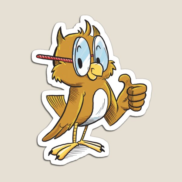 Item preview, Thumbs Up Owl  designed and sold by RobPetersArt.