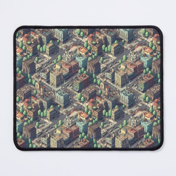 Item preview, Pixelated Skyline designed and sold by PixelPatchwork.