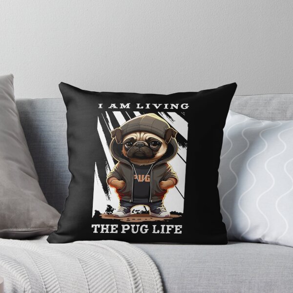 Item preview, Puglife para los amantes del pug designed and sold by Brushpalette888.