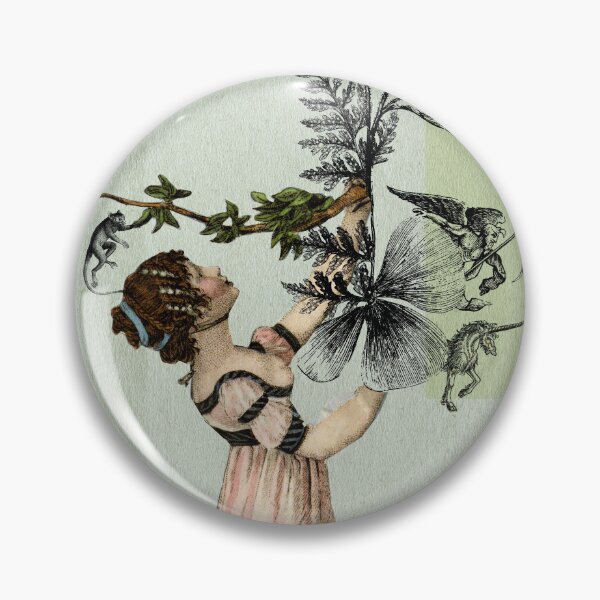 Item preview, Flower Lady / Vintage collage designed and sold by illustuff.