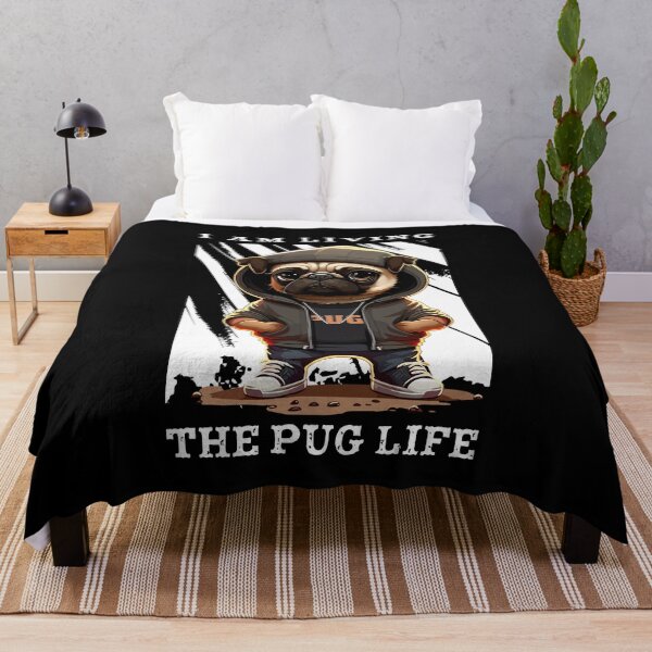Item preview, Puglife para los amantes del pug designed and sold by Brushpalette888.