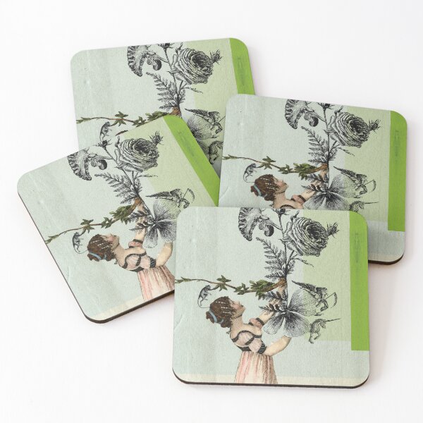 Item preview, Flower Lady / Vintage collage designed and sold by illustuff.