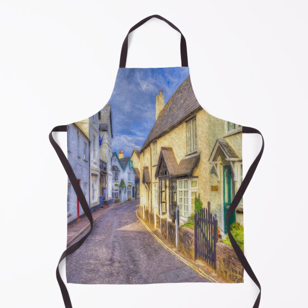 Item preview, Porlock High Street Art designed and sold by Londonimages.