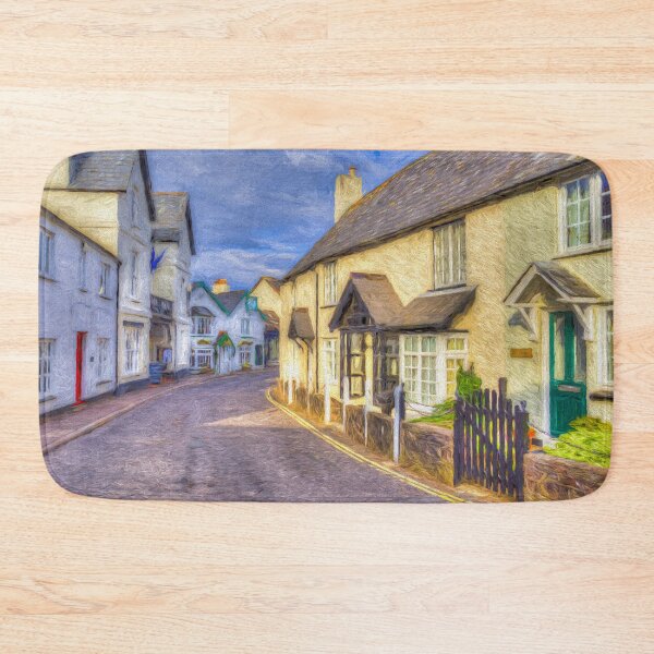 Item preview, Porlock High Street Art designed and sold by Londonimages.